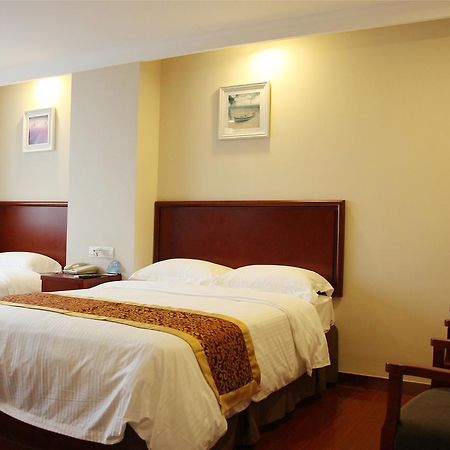 Greentree Inn Shanghai Minhang District Beiqiao Subway Station Express Hotel Xangai Exterior foto