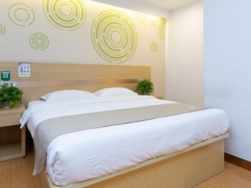 Greentree Inn Shanghai Minhang District Beiqiao Subway Station Express Hotel Xangai Exterior foto
