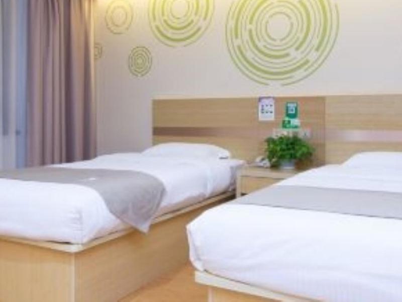 Greentree Inn Shanghai Minhang District Beiqiao Subway Station Express Hotel Xangai Exterior foto