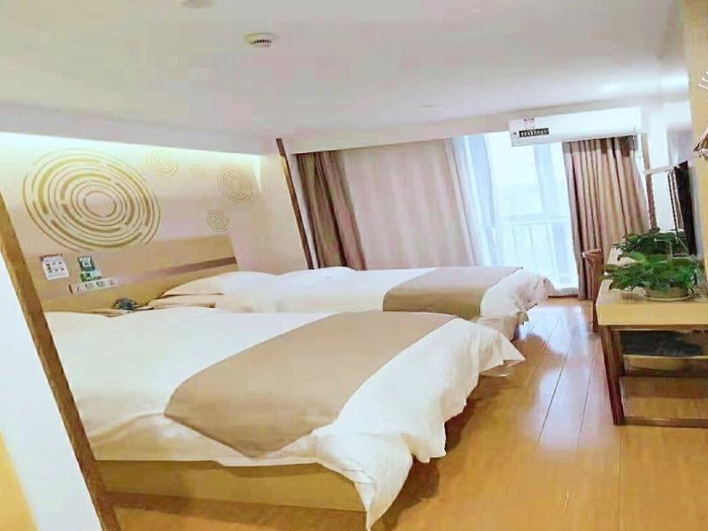 Greentree Inn Shanghai Minhang District Beiqiao Subway Station Express Hotel Xangai Exterior foto