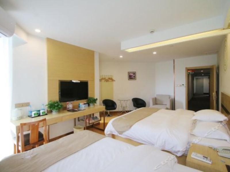 Greentree Inn Shanghai Minhang District Beiqiao Subway Station Express Hotel Xangai Exterior foto