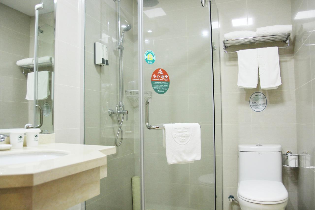 Greentree Inn Shanghai Minhang District Beiqiao Subway Station Express Hotel Xangai Exterior foto