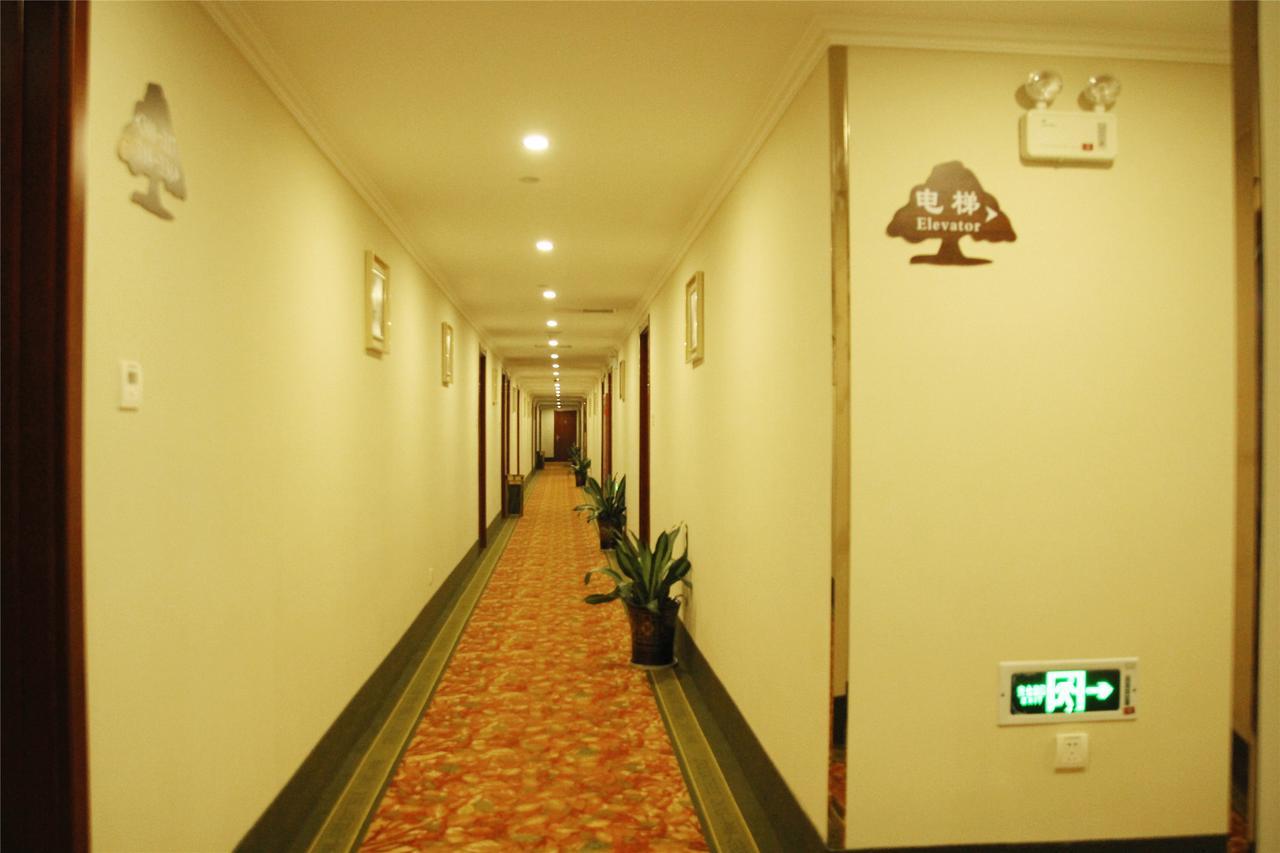 Greentree Inn Shanghai Minhang District Beiqiao Subway Station Express Hotel Xangai Exterior foto