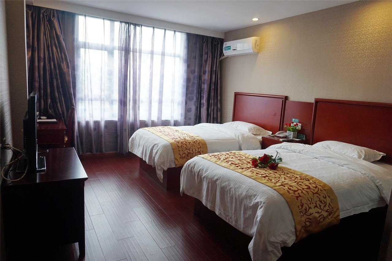 Greentree Inn Shanghai Minhang District Beiqiao Subway Station Express Hotel Xangai Exterior foto