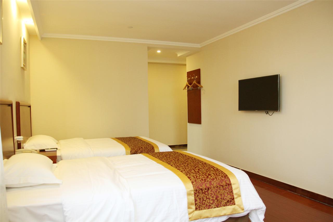 Greentree Inn Shanghai Minhang District Beiqiao Subway Station Express Hotel Xangai Exterior foto