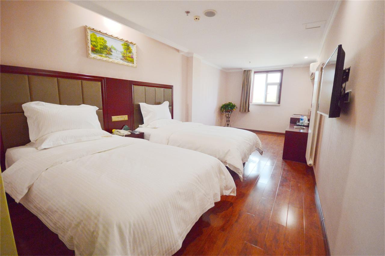 Greentree Inn Shanghai Minhang District Beiqiao Subway Station Express Hotel Xangai Exterior foto