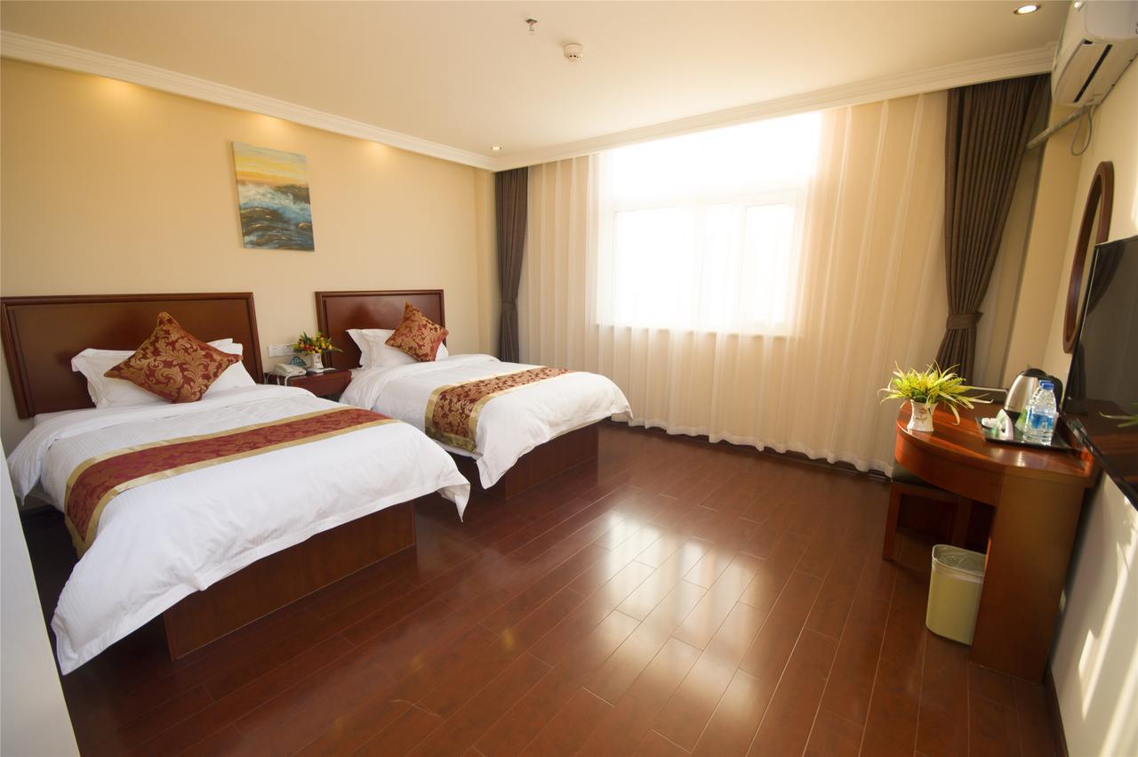Greentree Inn Shanghai Minhang District Beiqiao Subway Station Express Hotel Xangai Exterior foto