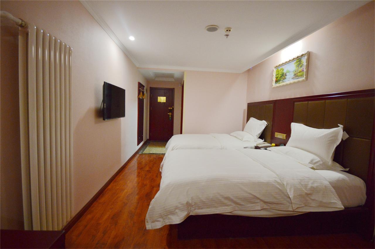 Greentree Inn Shanghai Minhang District Beiqiao Subway Station Express Hotel Xangai Exterior foto