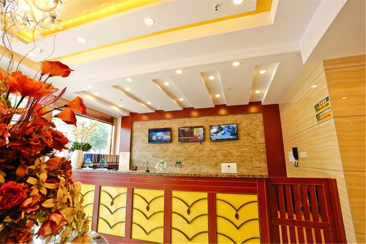 Greentree Inn Shanghai Minhang District Beiqiao Subway Station Express Hotel Xangai Exterior foto