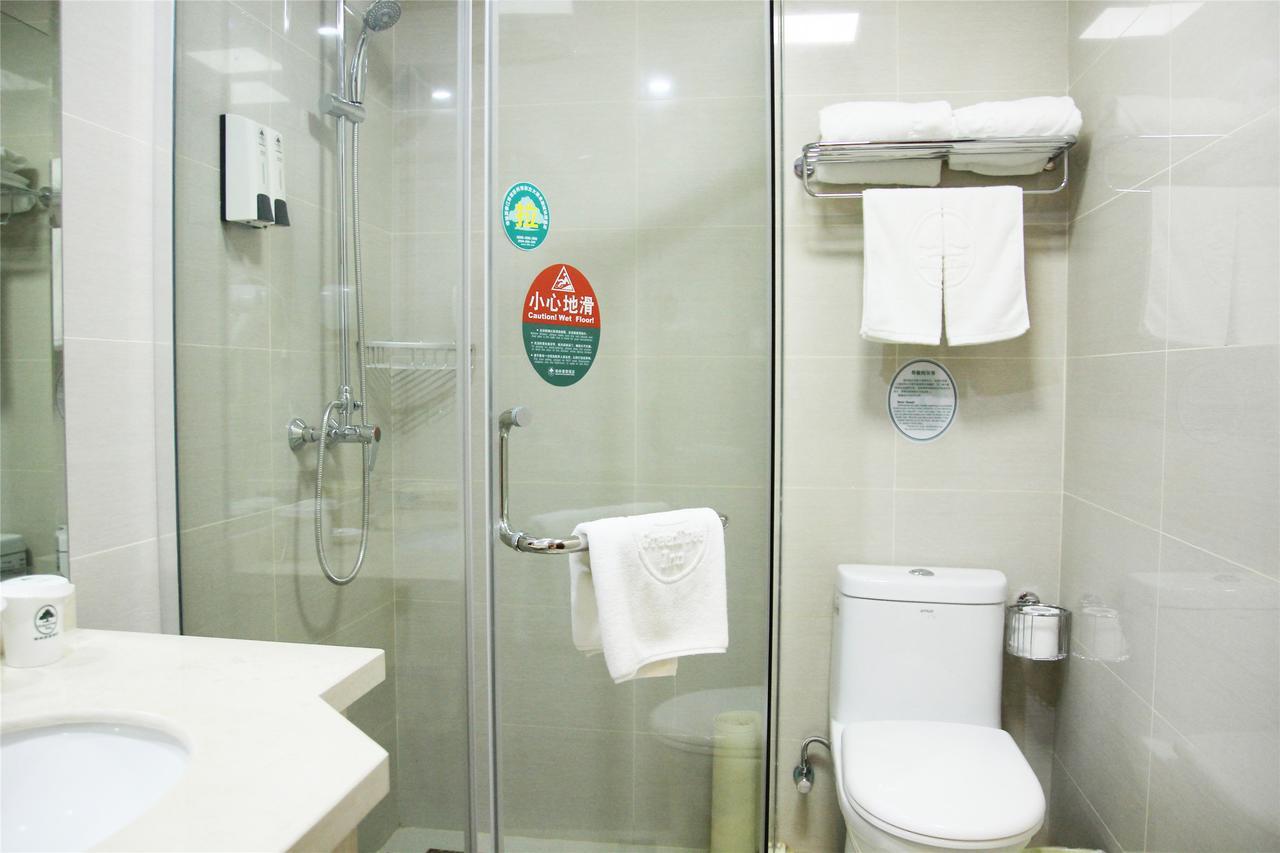 Greentree Inn Shanghai Minhang District Beiqiao Subway Station Express Hotel Xangai Exterior foto